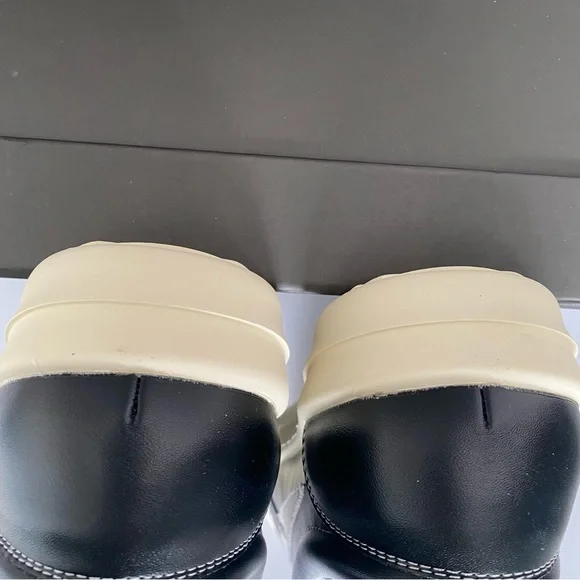 Rick Owens Black and White Men's Shoes